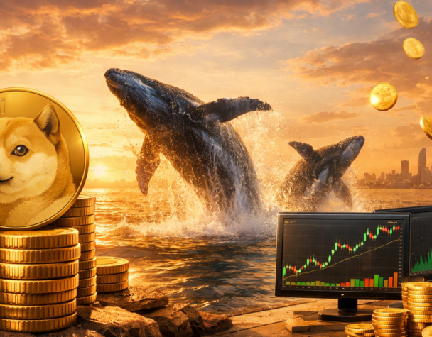 Whales Buy 2.1B DOGE; Price +6%, Volume +31% Weekly