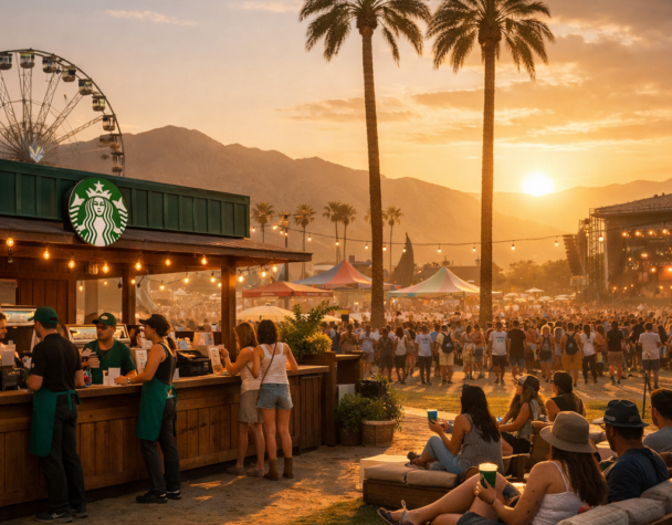 Starbucks Boosts Brand &amp; Pay: Coachella Push 2026!