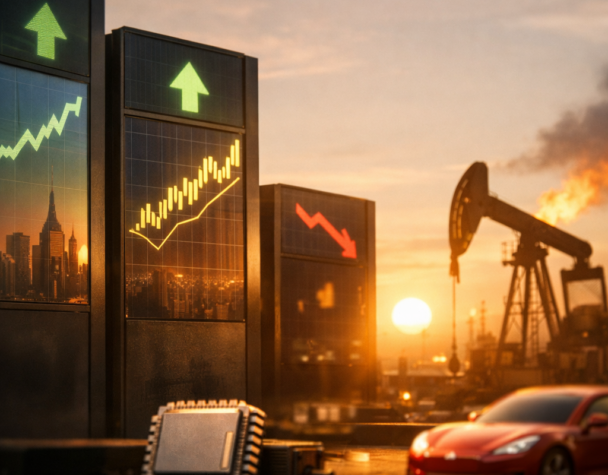 S&amp;P 500 &amp; Nasdaq Rally; Dow Falls as Oil Surges AM