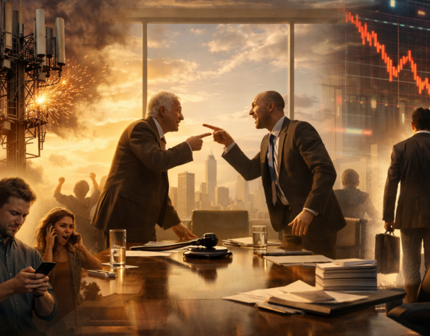 Verizon Outage, Proxy Fight, Institutional Exits!!