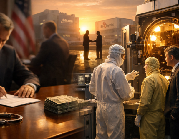 AMAT Faces $252M Fine, Gains AI-Memory Partners Up