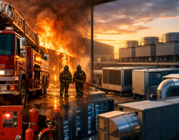 Carrier Sells Fire Units, Data-Center Orders Surge