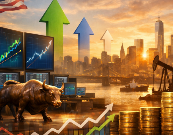 S&amp;P 500 Nears High; Dow Tops 50,000 as Yields Fall