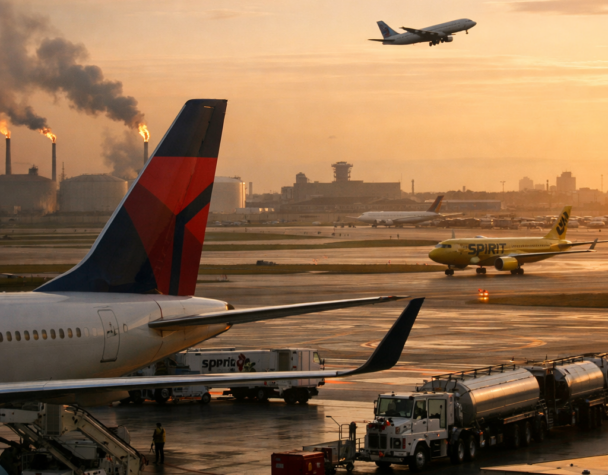 Delta Stock Rises After Spirit Collapse, Fuel Risk