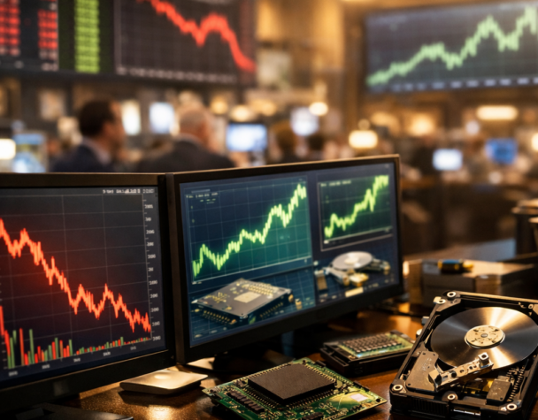 Dow Drops 295pts; Nasdaq, S&amp;P Hold; Chips Rally AM