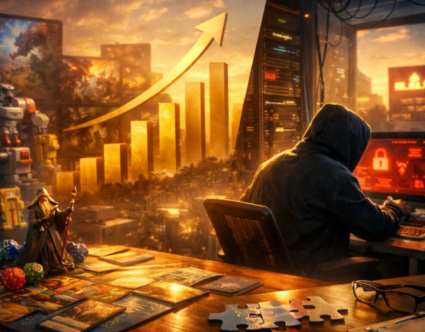 Hasbro Q1 Beat, Wizards Surge; Cyberattack Risks!!