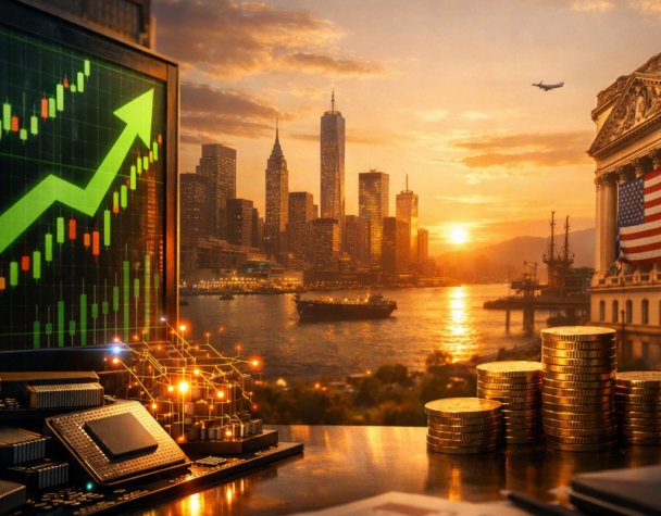 Dow Hits Records as AI Stocks Rally, Earnings Loom