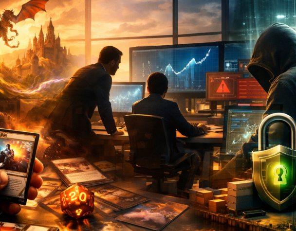 Hasbro Q1 Beat, Magic Boost; Cybersecurity Watch!!