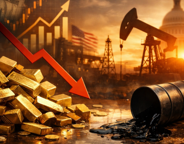 Gold Plummets: Oil Spike, Rising Yields Strong USD