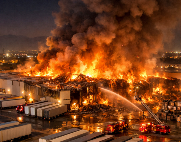KMB: Ontario Warehouse Arson Shakes Kimberly-Clark