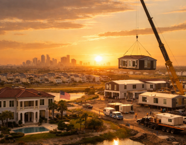 Lennar Surges on ‘Trump Homes’ and Off-Site Push