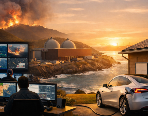 PG&amp;E Gains: Monitoring Center, Diablo License, V2X