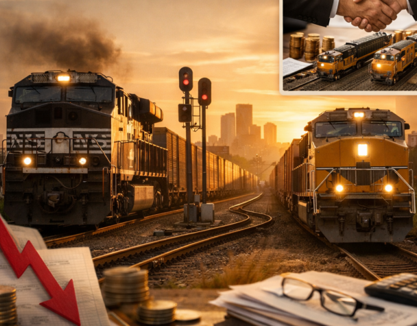NSC Q1 Profit Fall &amp; Renewed UP Merger Filing 2026