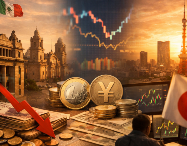 Mexico Cuts Rate; Peso Down, EUR/JPY Intervention