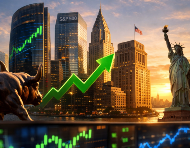 S&amp;P 500, Nasdaq Rally; Dow Near 50,000 Mark Today!