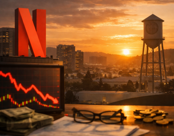 Netflix Falls on Soft Guidance, Warner Deal Costs.
