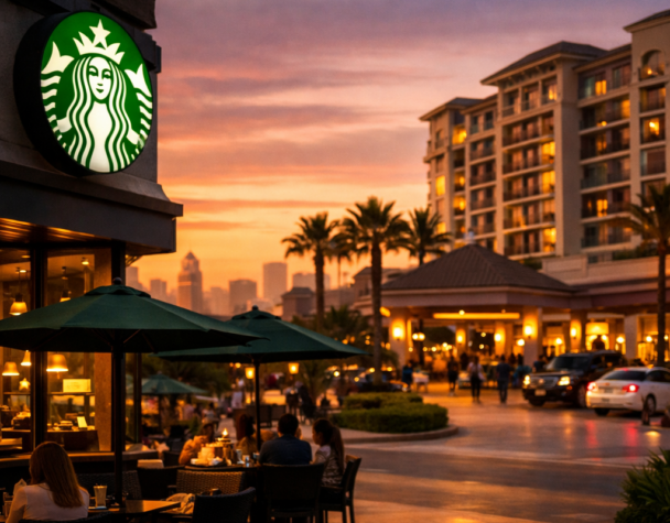 Starbucks Quiet as Hotels Rally on RevPAR Gains