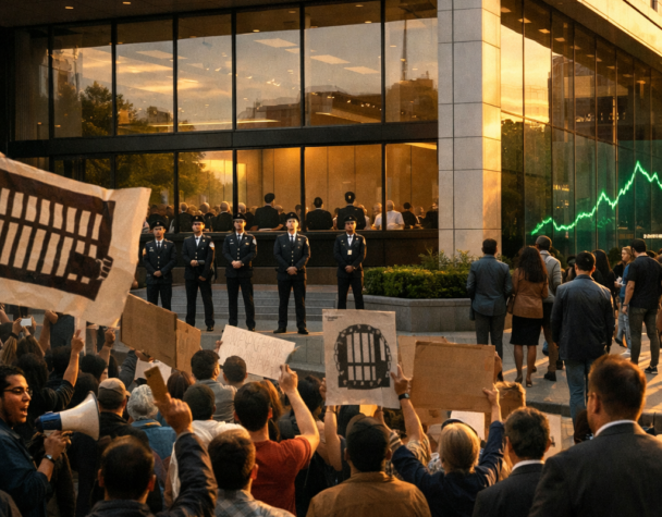 Citizens Financial Faces Protests; Investors Watch