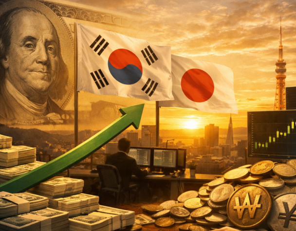 Powell Hawkish Turn Boosts Dollar; KRW &amp; Yen Fall!
