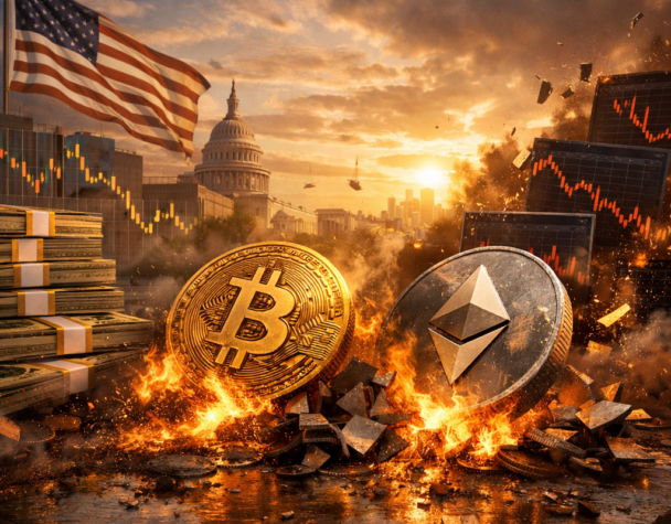USD Rally Hits Crypto; BTC, ETH See Liquidations!!