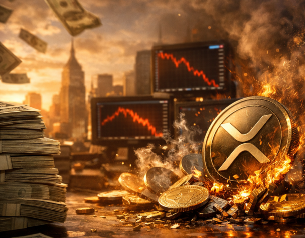 Dollar Surge Squeezes Crypto XRP Faces Liquidation