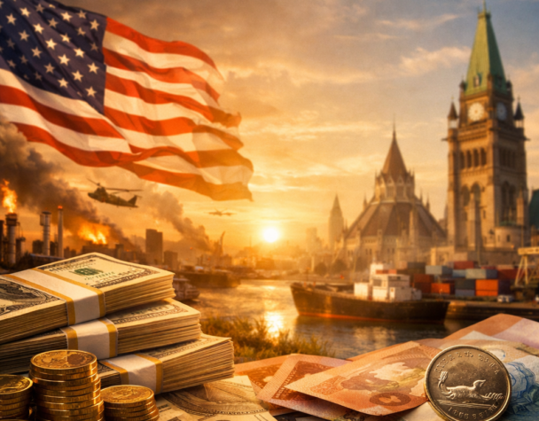 USD Rallies on Geopolitics; CAD Drops After GDP Q2