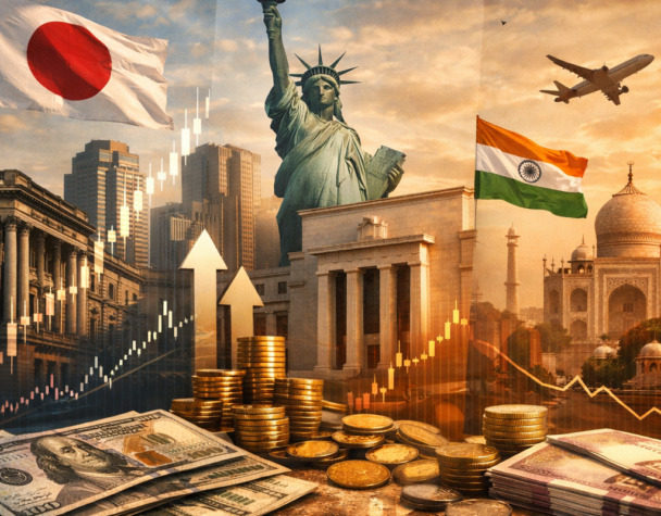BOJ-Fed Divergence Spurs USD/JPY; RBI Supports INR