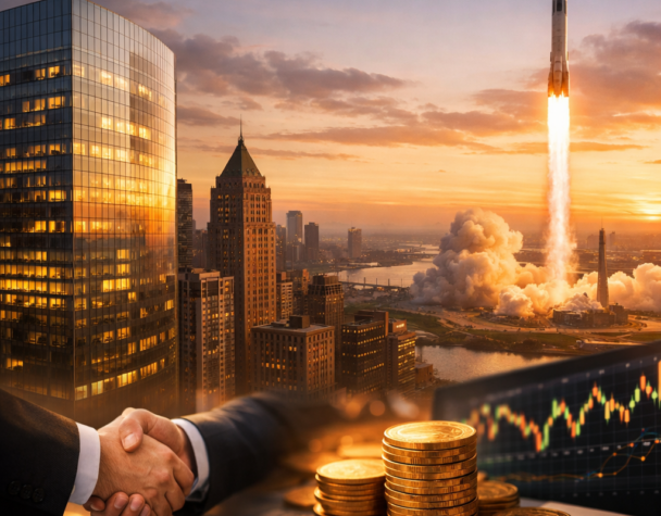 Goldman Rises on SpaceX IPO Role, 1MDB Cleared Now
