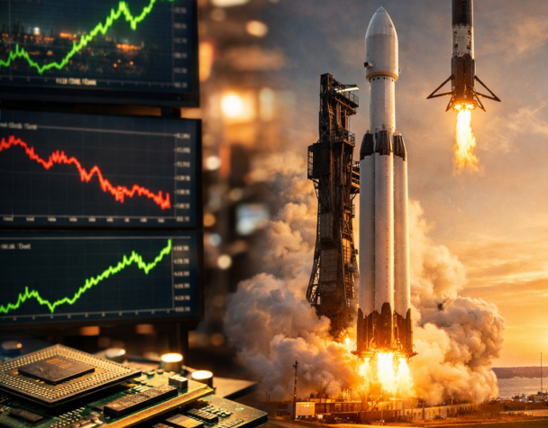 S&amp;P Swings as AI Chips Roil Tech; SpaceX IPO Today