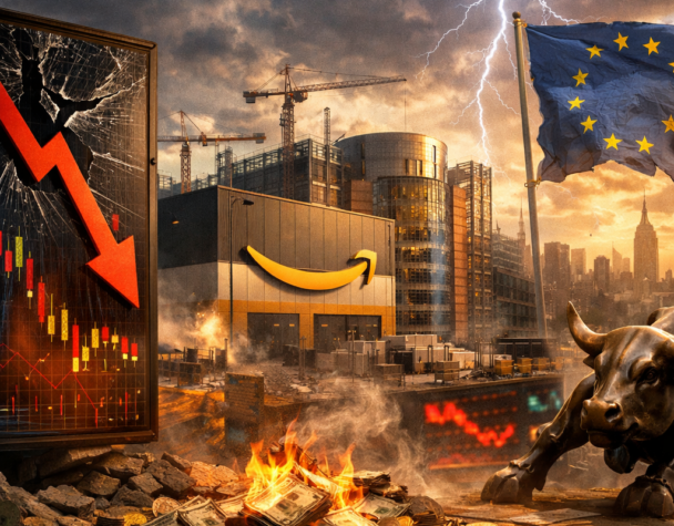 Amazon Slides After $200B AI CapEx, EU Rules Hit!!