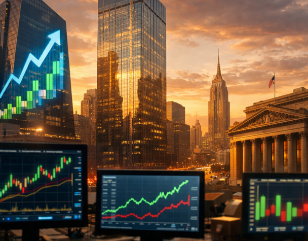 Tech Gains Lift Nasdaq; S&amp;P and Dow Tick Higher Up