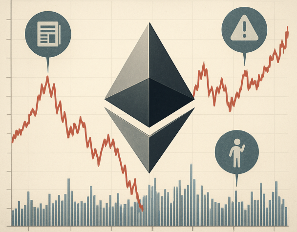 Ethereum’s Recent Price and Volume Fluctuations: Analyzing the Impact of Major Events