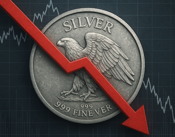 Silver Prices Plummet Over 50% from Peak Amid Market Volatility