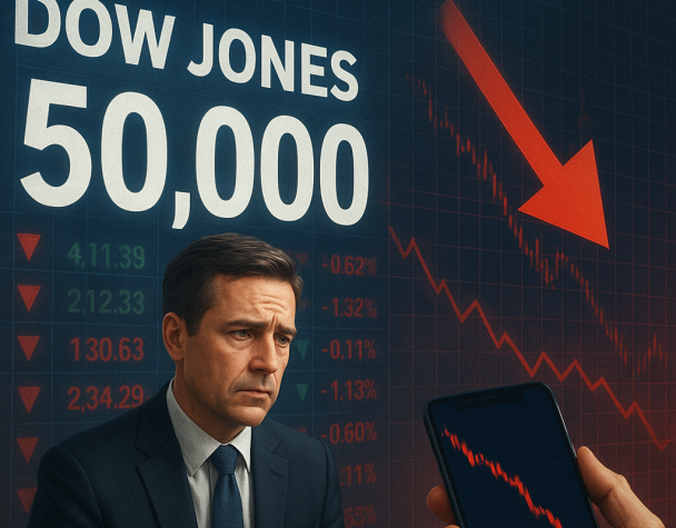Dow Jones Tops 50,000 Amid Tech Stock Declines Ahead of Fed Decision