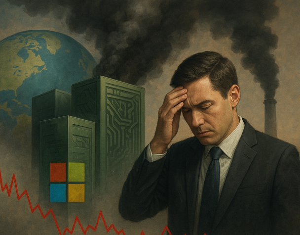 Microsoft’s AI Expansion Challenges Climate Goals Amid Stock Volatility