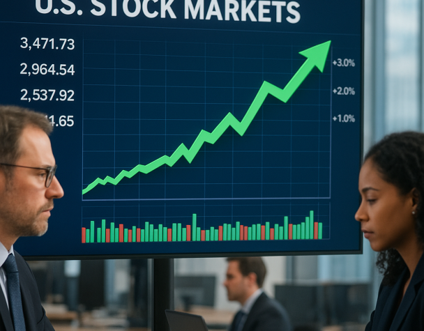 U.S. Stock Markets Maintain Gains Amid AI Sector Enthusiasm