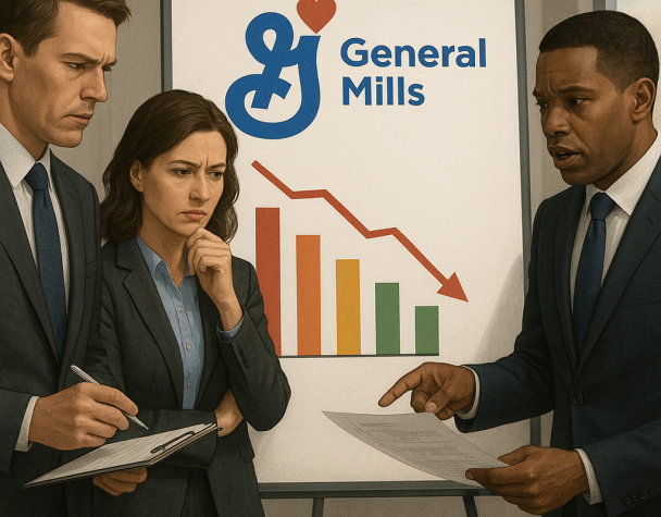 Analyst Ratings Reflect Mixed Outlook for General Mills Amid Declining Volumes