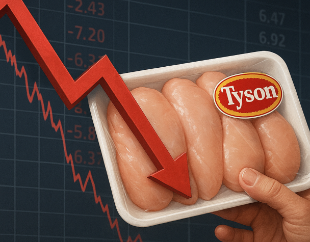 Tyson Foods’ Stock Declines Amid Industry Challenges and Dividend Announcement