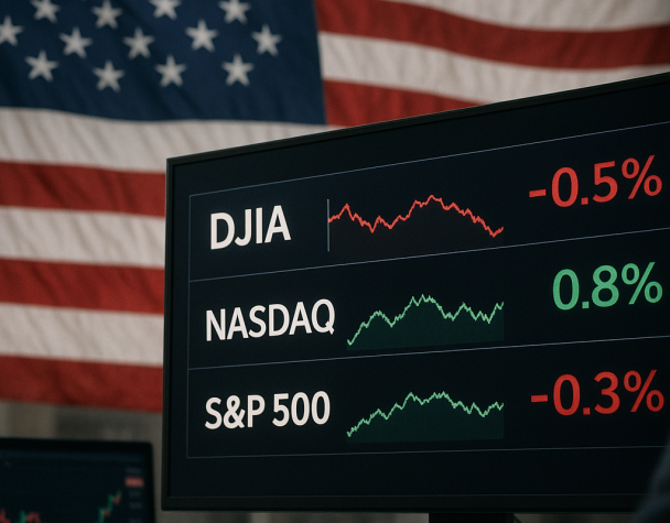 U.S. Stock Markets Show Mixed Results as Tariff Announcements Challenge AI Sector Stability