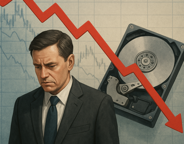 Western Digital’s Stock Declines Amid Persistent DRAM Shortage and Industry Challenges