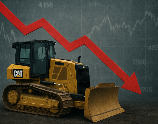 Caterpillar’s Stock Declines Amid Valuation Concerns and Market Volatility