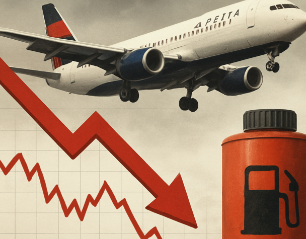 Delta Air Lines Stock Declines Amid Record Fuel Costs Despite Strong Earnings