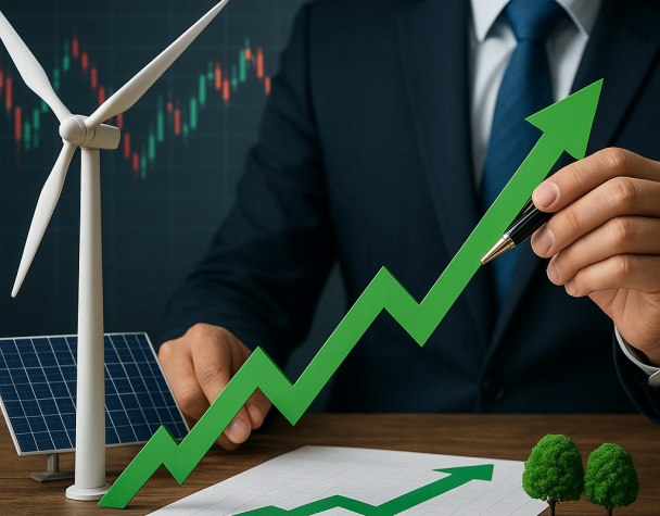 Renewable Energy Investments Surge Amidst Trade Tariff-Driven Market Instability