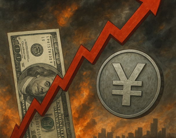 Significant Surge in US Dollar as Global Turmoil Escalates; Japanese Yen Plummets to Record Low