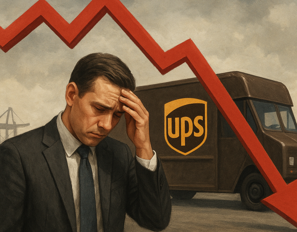 UPS Stock Declines Amid Industry Challenges and Market Dynamics