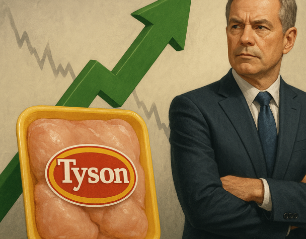 Tyson Foods’ Stock Rises Amidst Industry Challenges and Strategic Adjustments