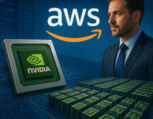 Nvidia’s AI Compute Expansion: AWS to Deploy Over 1 Million GPUs, Enhancing Its Role in the DJ30