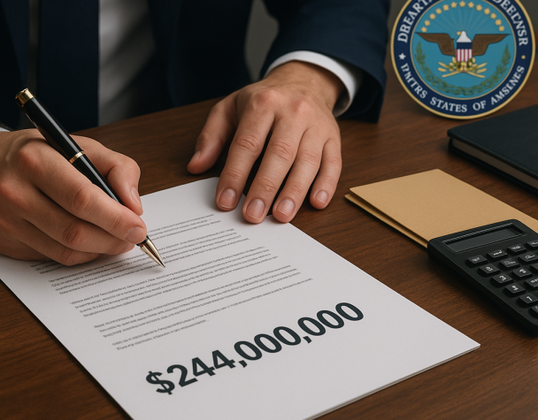 Pentagon Memo Directs Up to $244 Million in No-Bid Spending on Palantir Through 2027