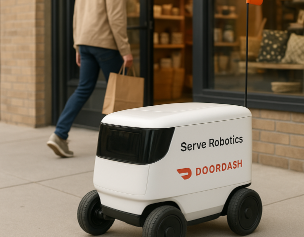 Serve Robotics Expands Autonomous Delivery Reach with DoorDash Amid Growing Retail Push