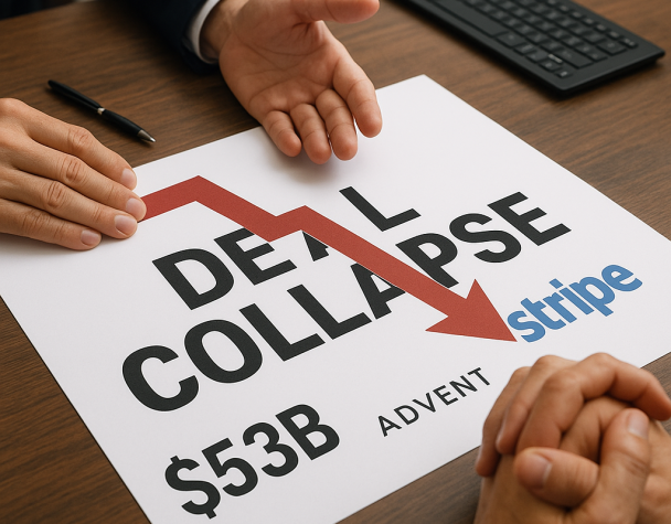PayPal Deal Talks Collapse After $53 Billion Bid from Stripe and Advent Is Dropped